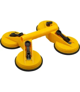 Přísavka na sklo s rukojetí MASTERTOOL 4*1 Ø125 mm 180 kg 14-0904