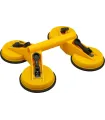 Přísavka na sklo s rukojetí MASTERTOOL 4*1 Ø125 mm 180 kg 14-0904