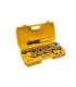 Sada závitníků na trubky MASTERTOOL BSPT, 4 ks 1/2" 3/4" 1" 1-1/4" 3/4" 1" 1-1/4" 1" 1-1/4" 1-1/4" 14-1403