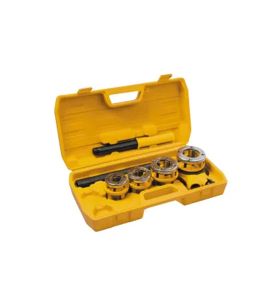 Sada závitníků na trubky MASTERTOOL BSPT, 4 ks 1/2" 3/4" 1" 1-1/4" 3/4" 1" 1-1/4" 1" 1-1/4" 1-1/4" 14-1403