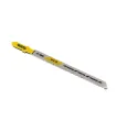 Plátky do přímočaré pily HCS MASTERTOOL T101B na dřevo/ plast čisté rovné střih 10TPI/100 mm 5 ks 14-2806