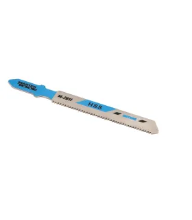 Plátky do přímočaré pily HCS MASTERTOOL T118A pro kov čisté rovné střih 21TPI/77 mm 5 ks 14-2811