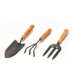 Sada zahradního nářadí MASTERTOOL Garden WOOD 3 kusy 14-6099