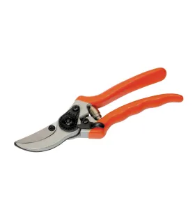 Nůžky zahradní MASTERTOOL 215 mm, kované hliníkové madla pokryté PVC, vyměnitelná čepel z nerezavějící oceli 14-6110