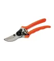 Nůžky zahradní MASTERTOOL 215 mm, kované hliníkové madla pokryté PVC, vyměnitelná čepel z nerezavějící oceli 14-6110