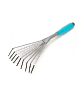 Hrabličky zahradní vějířové MASTERTOOL 9 zubů 400*135 mm s plastovou násadou 14-6184