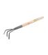 Kyprič zahradní trojzubý MASTERTOOL 450*85 mm s drevenou násadou 14-6195