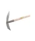 Motyčka zahradní plochá / špičatá MASTERTOOL 380*180 mm s dřevěnou násadou 14-6197