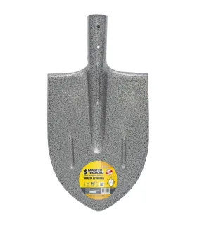Lopata špičatá MASTERTOOL 210*290*405 mm kladivový lak bez násady 14-6248