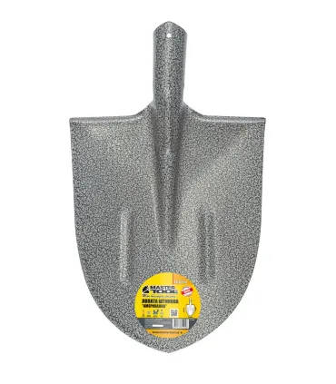 Lopata špičatá MASTERTOOL American type 240*290*425 mm kladivový lak bez násady 14-6250