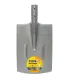 Lopata hranatá MASTERTOOL 215*300*405 mm kladivový lak bez násady 14-6252