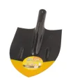 Lopata špičatá MASTERTOOL 210*290*405 mm černá/žlutá bez násady 14-6255