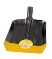 Lopata stájová MASTERTOOL 235*285*360 mm černá/žlutá bez násady 14-6256