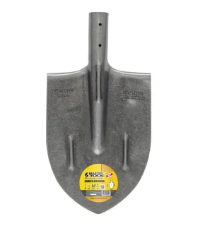 Lopata špičatá MASTERTOOL 210*290*405 mm lak bez násady 14-6265
