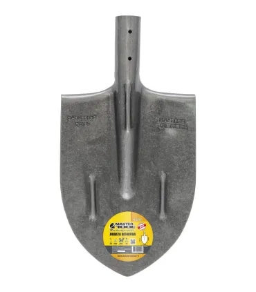 Lopata špičatá MASTERTOOL 210*290*405 mm lak bez násady 14-6265