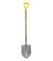 Lopata špičatá MASTERTOOL 205*280*1200 mm kladivový lak s dřevěnou násadou 14-6268