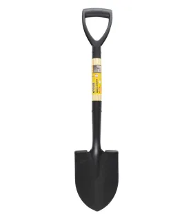 Lopata špičatá MASTERTOOL 150*205*670 mm černá s dřevěnou násadou 14-6276