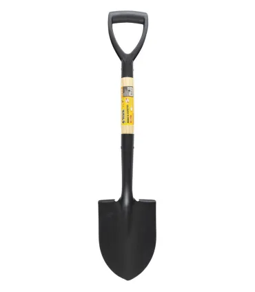 Lopata špičatá MASTERTOOL 150*205*670 mm černá s dřevěnou násadou 14-6276
