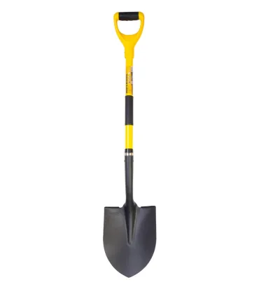 Lopata špičatá MASTERTOOL 230*300*1100 mm černá se sklolaminátovou násadou 14-6277