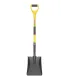 Lopata stájová MASTERTOOL 240*300*1100 mm černá se sklolaminátovou násadou 14-6278