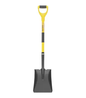 Lopata stájová MASTERTOOL 240*300*1100 mm černá se sklolaminátovou násadou 14-6278