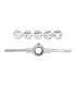 Sada závitových oček MASTERTOOL M4/M5/M6/M8/M10 vratidlo, 6 ks 15-0406