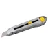 Nůž kovový MASTERTOOL INTERLOCK s odlamovací čepelí 18 mm 17-0078