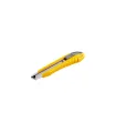 Nůž s odlamovací čepelí MASTERTOOL čepelí 18 mm, kovová vodítka, tlačítková svorka, 3 čepele 17-0101