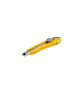 Nůž s odlamovací čepelí MASTERTOOL čepelí 18 mm, kovová vodítka, šroubovací svorka, 3 čepele 17-0102