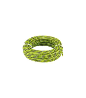 Žací struna pro křovinořez MASTERTOOL SPIRAL SQUARE bezhlučný 3, 00 mm 15 m dvoubarevný 19-0430