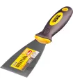 Špachtle nerezová MASTERTOOL FLEX 60 mm s dvousložkovou rukojetí TPR 19-5106