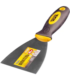 Špachtle nerezová MASTERTOOL FLEX 80 mm s dvousložkovou rukojetí TPR 19-5108