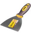 Špachtle nerezová MASTERTOOL FLEX 100 mm s dvousložkovou rukojetí TPR 19-5110