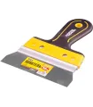 Špachtle nerezová MASTERTOOL AL-PROFI 150*35 mm s dvousložkovou rukojetí TPR 19-5215