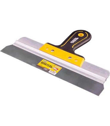 Špachtle nerezová MASTERTOOL AL-PROFI 300*35 mm s dvousložkovou rukojetí TPR 19-5230