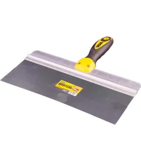 Špachtle nerezová s bitem MASTERTOOL AL-PROFI 300*85 mm s dvousložkovou rukojetí TPR 19-5330