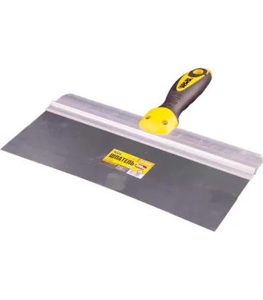 Špachtle nerezová s bitem MASTERTOOL AL-PROFI 300*85 mm s dvousložkovou rukojetí TPR 19-5330