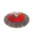 Kartáč kotoučový MASTERTOOL drátěný kruhový - rýhovaný drát Ø 125 mm М14 19-8212