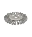 Kartáč kotoučový MASTERTOOL drátěný boční - pletený drát Ø 180*22, 2 mm 19-9018