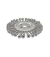 Kartáč kotoučový MASTERTOOL drátěný boční - pletený drát Ø 200*22, 2 mm 19-9020