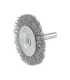 Kartáč kotoučový MASTERTOOL drátěný boční na vrtačku - pletený drát Ø 50 mm 19-9805