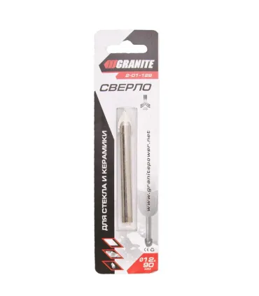 Vrtvrták do skla a obkládaček GRANITE 12*90 mm 2-01-129
