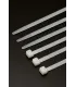 Páska stahovací MASTERTOOL na kabely, nylon 2, 5*150 mm, bílý 100 ks balení 20-1804