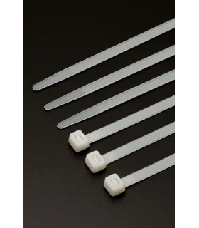 Páska stahovací MASTERTOOL na kabely, nylon 4, 8*200 mm, bílý 100 ks balení 20-1813
