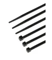 Stahovací páska na kabely, nylon MASTERTOOL 2, 5*120 mm, 100 ks balení černá 20-1844
