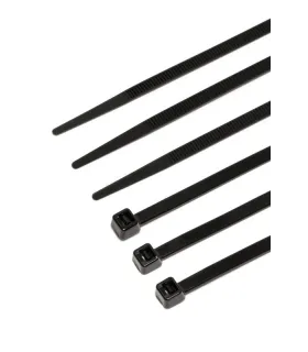 Páska stahovací MASTERTOOL na kabely, nylon 2, 5*150 mm, černá 100 ks balení 20-1845
