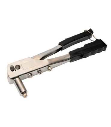 Kleště nýtovací MASTERTOOL 250 mm Ø 2, 4/3, 2/4, 0/4, 8 mm pochromované 21-0707