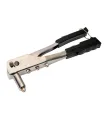 Kleště nýtovací MASTERTOOL 250 mm Ø 2, 4/3, 2/4, 0/4, 8 mm pochromované 21-0707