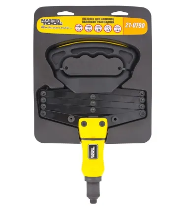 Kleště nýtovací harmonika MASTERTOOL 280-750 mm Ø 2, 4/3, 2/4, 0/4, 8/6, 4 mm 21-0790