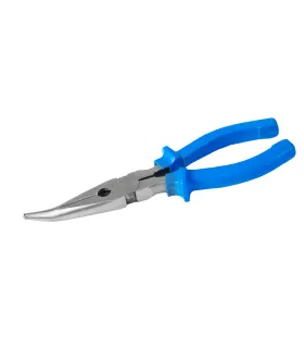 Kleště polokulaté MASTERTOOL zahnuté American Type 180 mm C45 HRC 44~48 22-3180